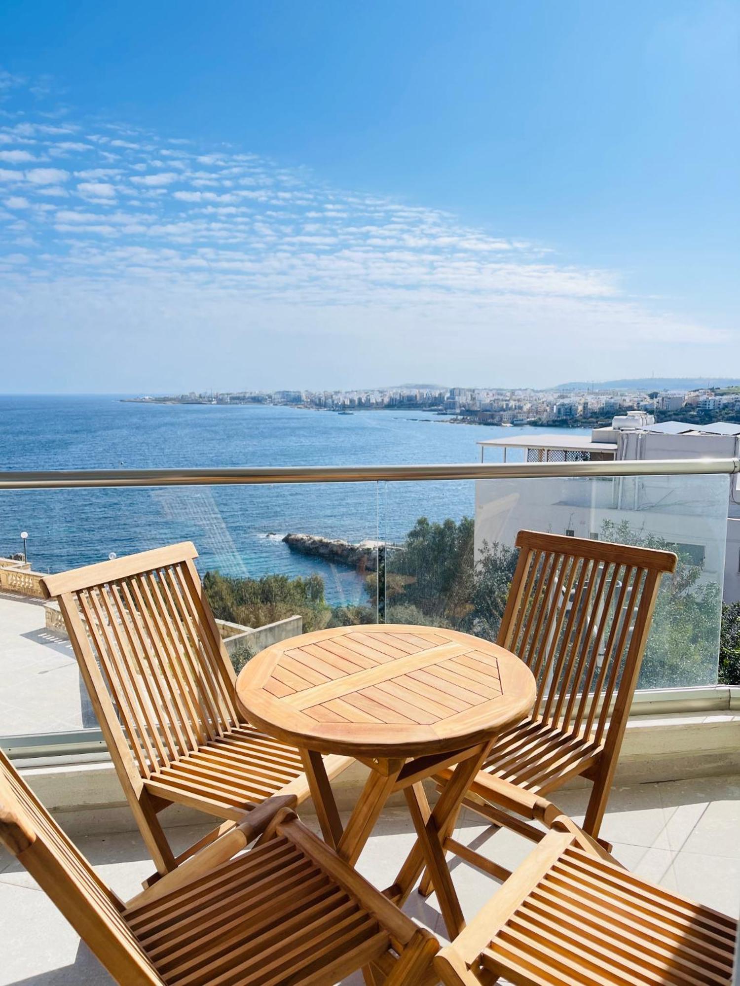 סיינט פול ביי Blu Mar Sea View Apartments מראה חיצוני תמונה