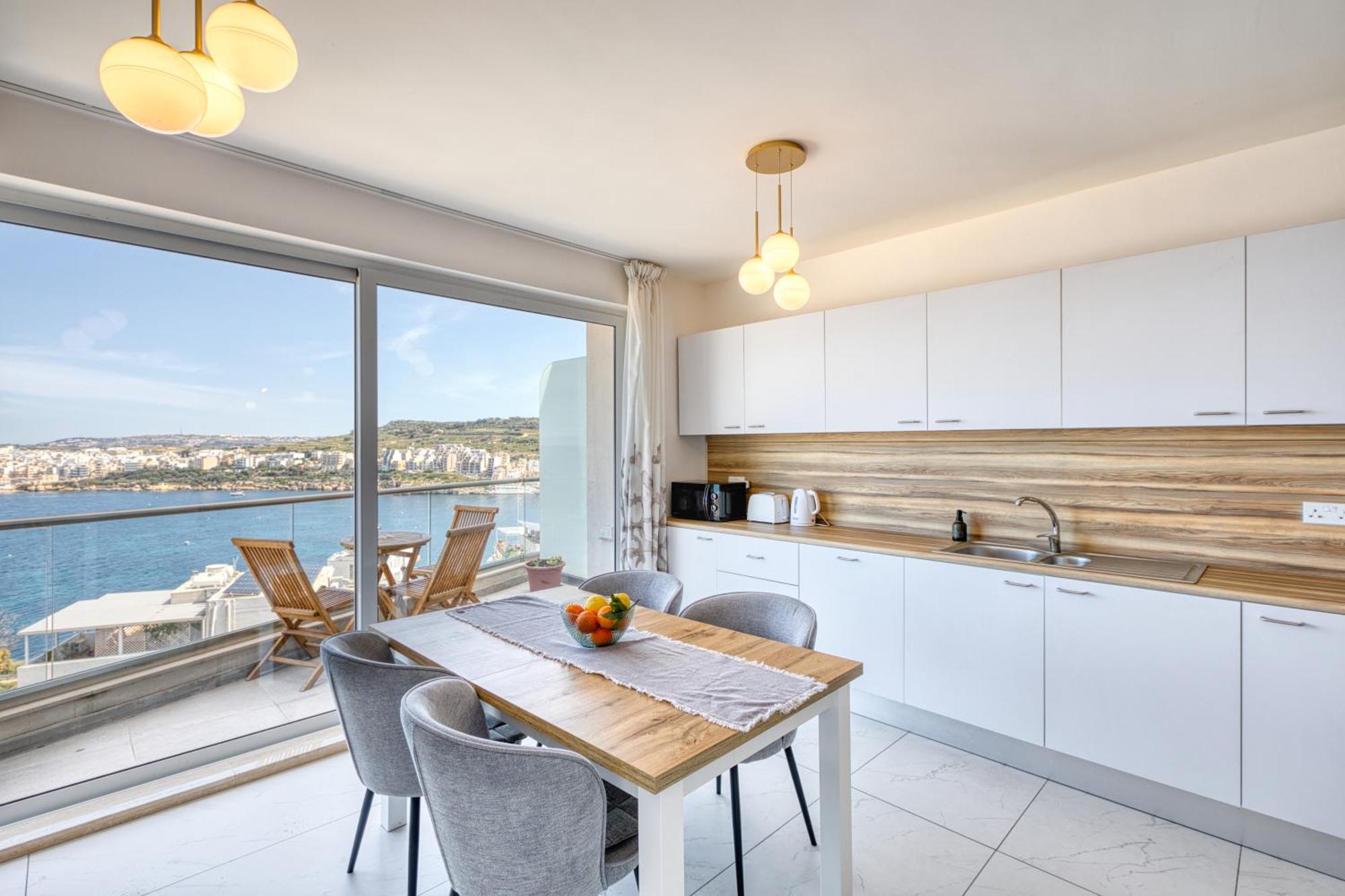 סיינט פול ביי Blu Mar Sea View Apartments מראה חיצוני תמונה