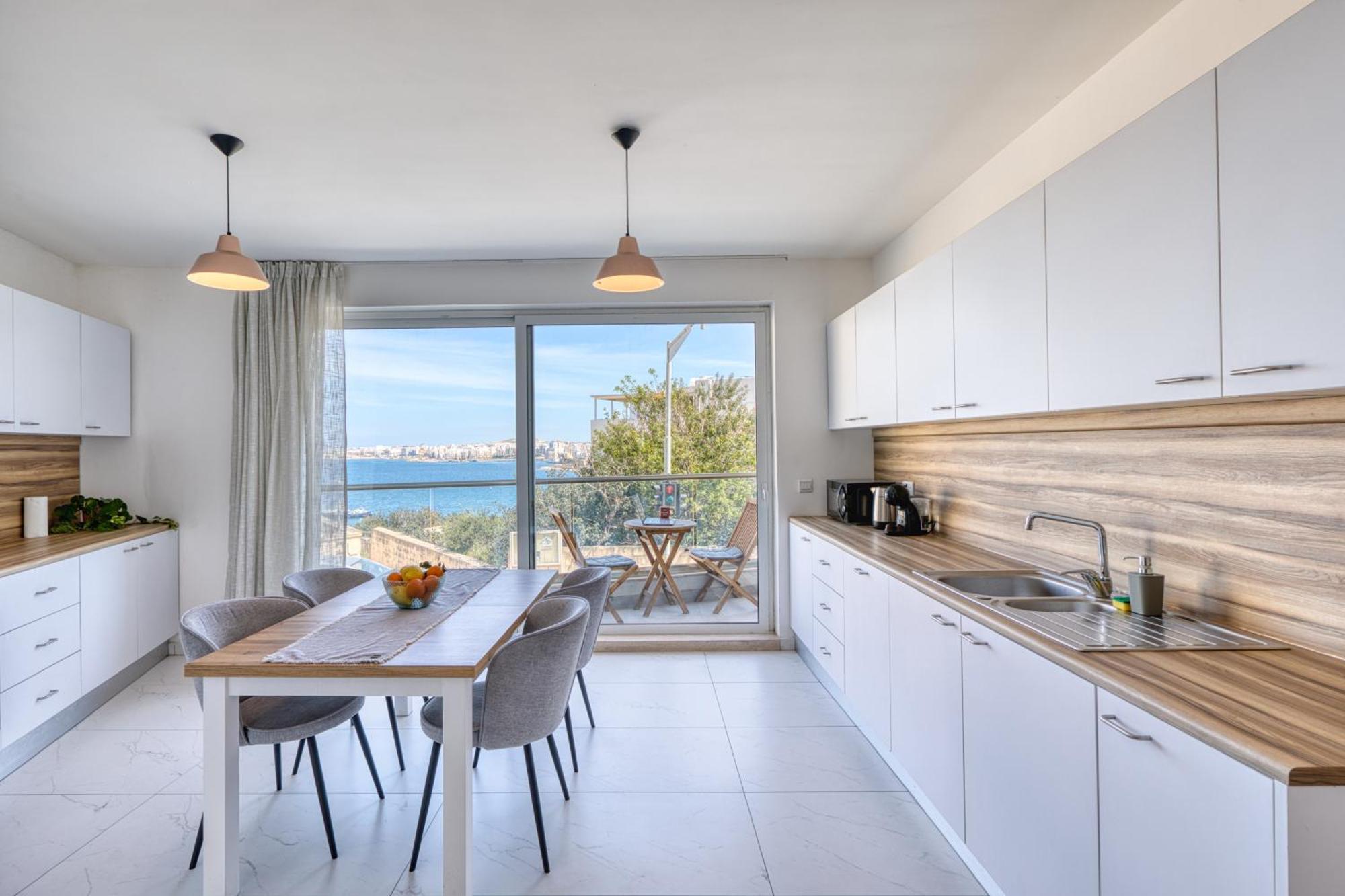 סיינט פול ביי Blu Mar Sea View Apartments מראה חיצוני תמונה