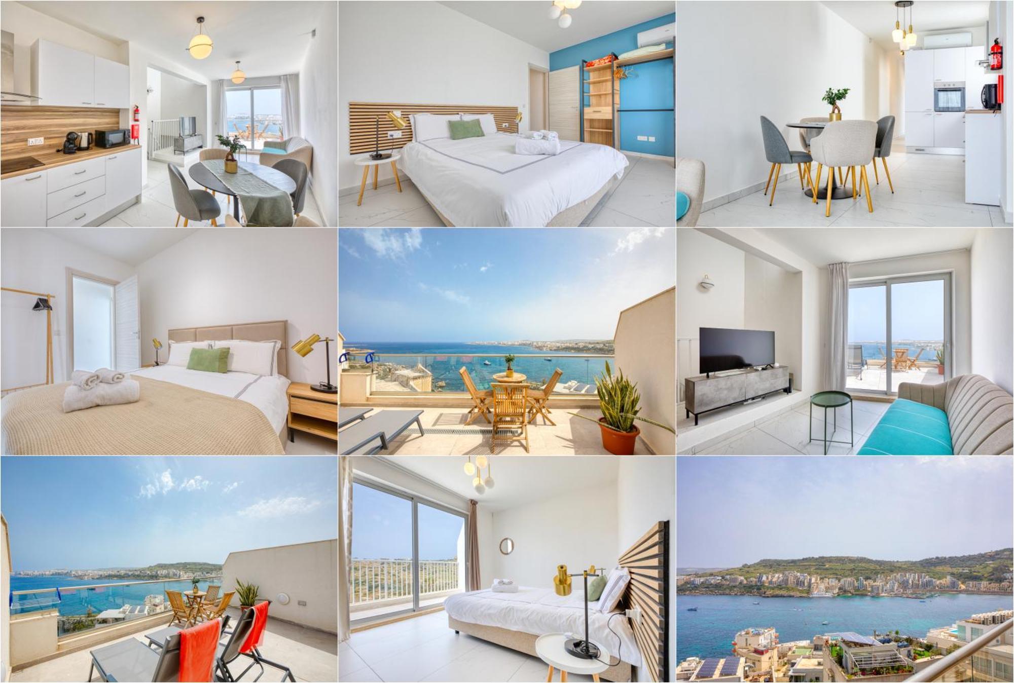 סיינט פול ביי Blu Mar Sea View Apartments מראה חיצוני תמונה