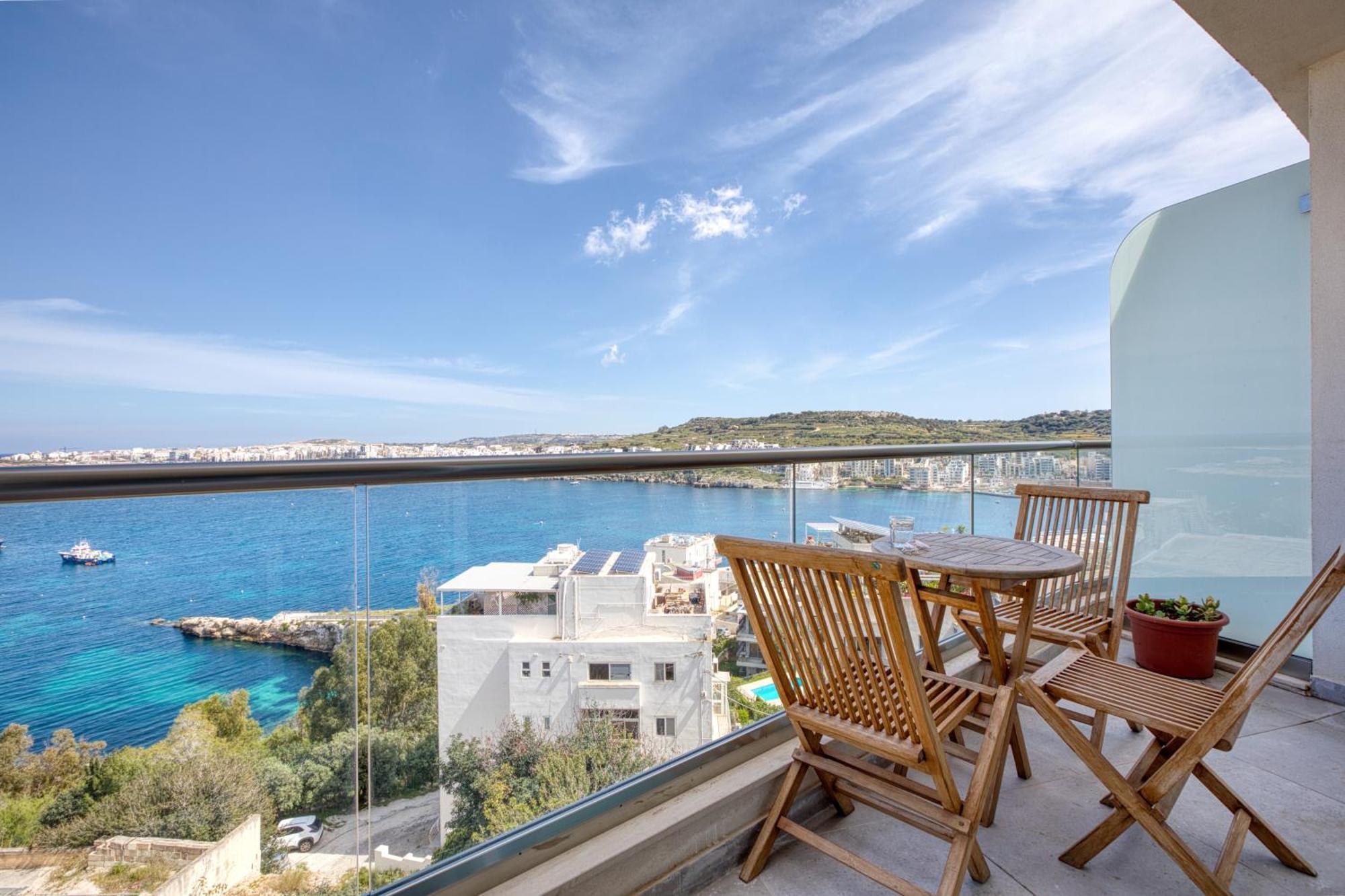 סיינט פול ביי Blu Mar Sea View Apartments מראה חיצוני תמונה