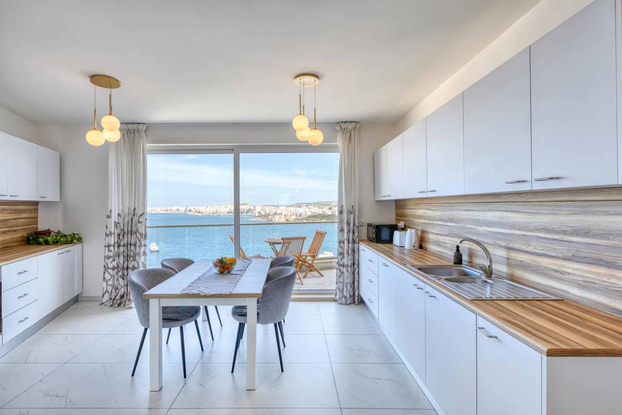 סיינט פול ביי Blu Mar Sea View Apartments מראה חיצוני תמונה