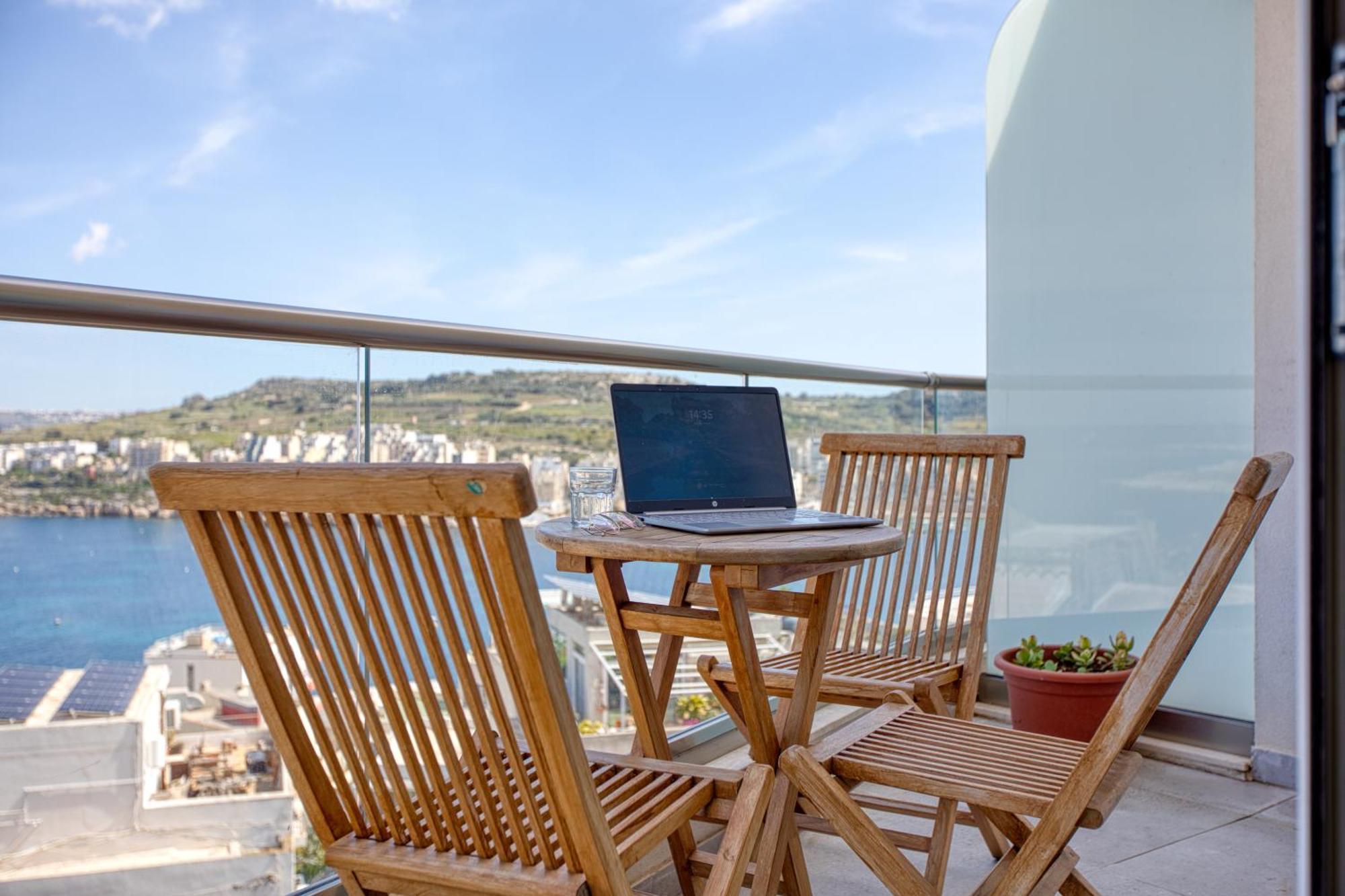 סיינט פול ביי Blu Mar Sea View Apartments מראה חיצוני תמונה