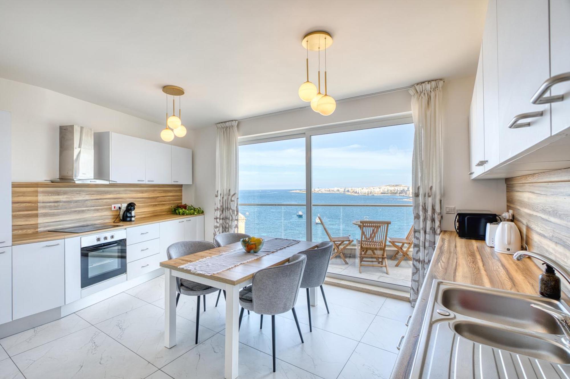 סיינט פול ביי Blu Mar Sea View Apartments מראה חיצוני תמונה